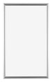 Bordeaux Kunststoff Bilderrahmen 33x48cm Silber Vorne | Yourdecoration.at
