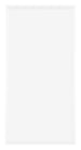 Bordeaux Kunststoff Bilderrahmen 45x80cm Weiss Hochglanz Vorne | Yourdecoration.at
