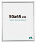 Bordeaux Kunststoff Bilderrahmen 50x65cm Silber Vorne Messe | Yourdecoration.at