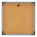 Bordeaux Kunststoff Bilderrahmen 55x55cm Silber Ruckseite | Yourdecoration.at