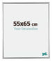 Bordeaux Kunststoff Bilderrahmen 55x65cm Silber Vorne Messe | Yourdecoration.at