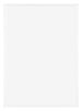 Bordeaux Kunststoff Bilderrahmen 59 4x84cm A1 Weiss Hochglanz Vorne | Yourdecoration.at
