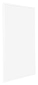 Bordeaux Kunststoff Bilderrahmen 59x84cm Weiss Hochglanz Vorne Schrag | Yourdecoration.at