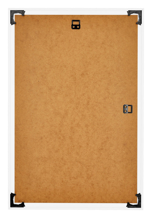 Bordeaux Kunststoff Bilderrahmen 61x91 5cm Weiss Hochglanz Ruckseite | Yourdecoration.at