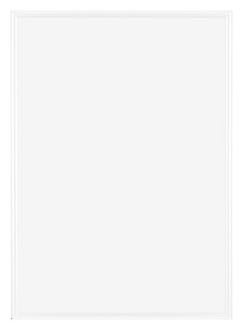 Bordeaux Kunststoff Bilderrahmen 70x100cm Weiss Hochglanz Vorne | Yourdecoration.at