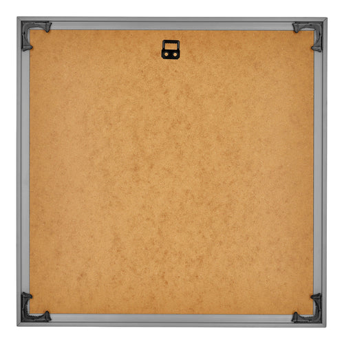 Bordeaux Kunststoff Bilderrahmen 70x70cm Silber Ruckseite | Yourdecoration.at