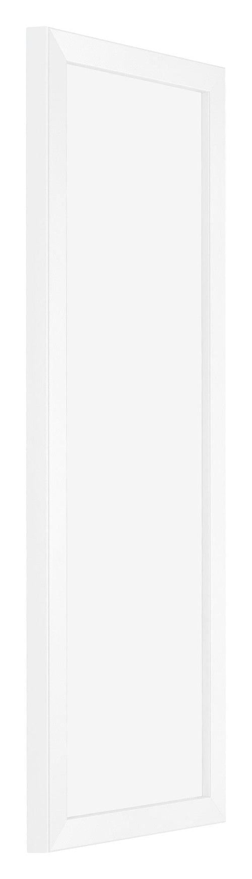 Catania MDF Bilderrahmen 20x60cm Weiss Vorne Schrag | Yourdecoration.at