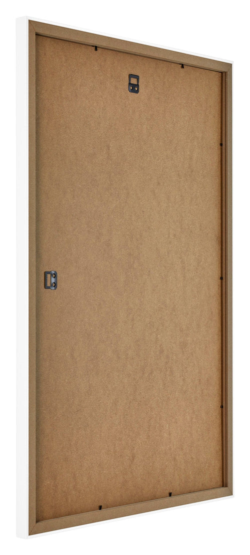 Catania MDF Bilderrahmen 21x29 7cm A4 Weiss Ruckseite Schrag | Yourdecoration.at