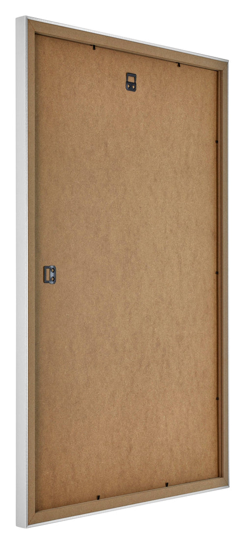 Catania MDF Bilderrahmen 21x30cm Silber Ruckseite Schrag | Yourdecoration.at