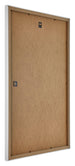 Catania MDF Bilderrahmen 21x30cm Silber Ruckseite Schrag | Yourdecoration.at