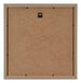 Catania MDF Bilderrahmen 25x25cm Silber Ruckseite | Yourdecoration.at