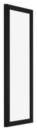 Catania MDF Bilderrahmen 25x75cm Schwarz Vorne Schrag | Yourdecoration.at