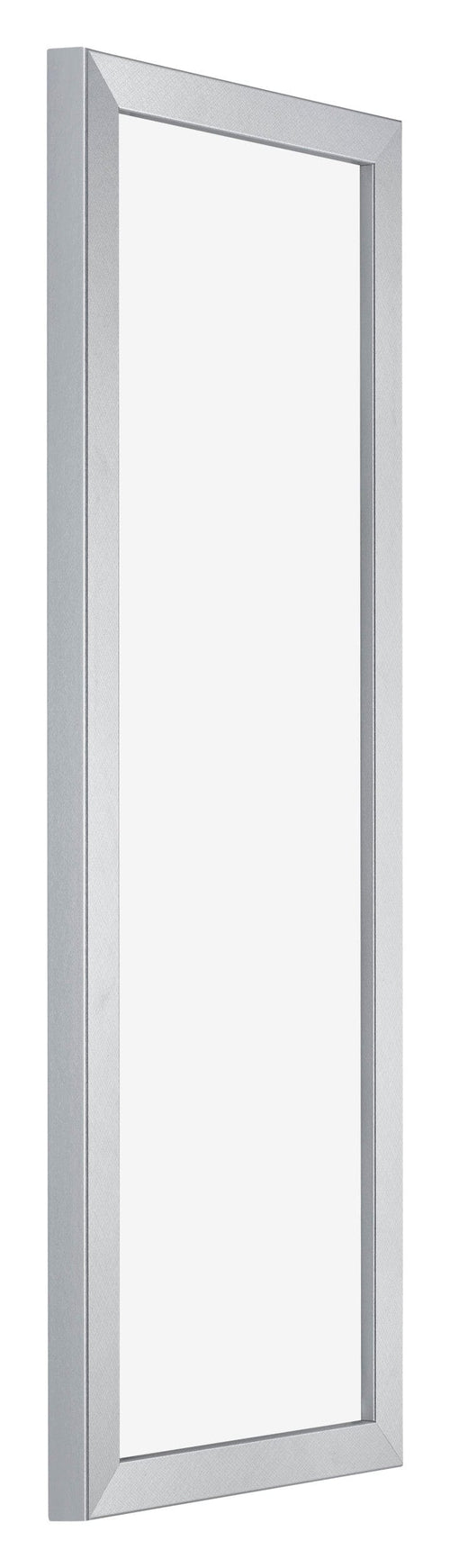 Catania MDF Bilderrahmen 25x75cm Silber Vorne Schrag | Yourdecoration.at