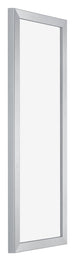 Catania MDF Bilderrahmen 25x75cm Silber Vorne Schrag | Yourdecoration.at