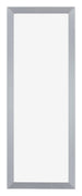 Catania MDF Bilderrahmen 25x75cm Silber Vorne | Yourdecoration.at