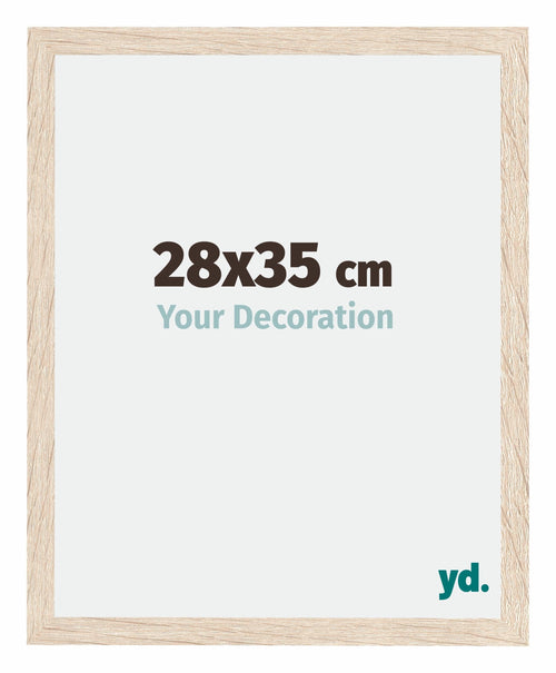 Catania MDF Bilderrahmen 28x35cm Eiche Messe | Yourdecoration.at