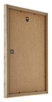 Catania MDF Bilderrahmen 28x35cm Gold Ruckseite Schrag | Yourdecoration.at