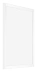 Catania MDF Bilderrahmen 28x35cm Weiss Vorne Schrag | Yourdecoration.at