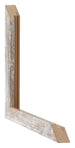 Catania MDF Bilderrahmen 29 7x42cm A3 White Wash Detail Querschnitte | Yourdecoration.at