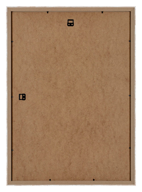 Catania MDF Bilderrahmen 29 7x42cm A3 White Wash Ruckseite | Yourdecoration.at