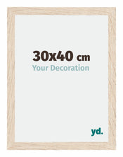 Catania MDF Bilderrahmen 30x40cm Eiche Messe | Yourdecoration.at