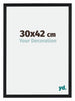 Catania MDF Bilderrahmen 30x42cm Schwarz Messe | Yourdecoration.at