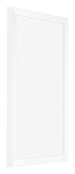 Catania MDF Bilderrahmen 30x50cm Weiss Vorne Schrag | Yourdecoration.at