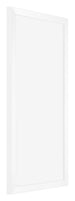 Catania MDF Bilderrahmen 30x60cm Weiss Vorne Schrag | Yourdecoration.at
