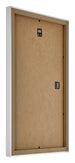 Catania MDF Bilderrahmen 32x45cm Silber Ruckseite Schrag | Yourdecoration.at