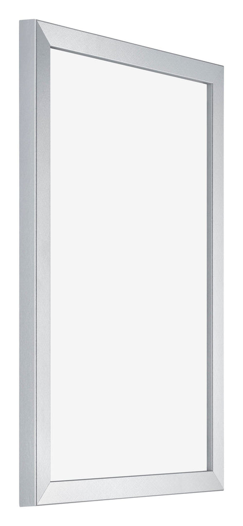 Catania MDF Bilderrahmen 32x45cm Silber Vorne Schrag | Yourdecoration.at