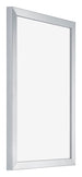 Catania MDF Bilderrahmen 32x45cm Silber Vorne Schrag | Yourdecoration.at