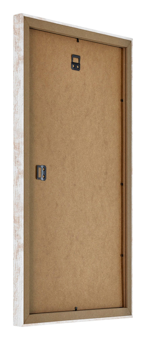 Catania MDF Bilderrahmen 33x48cm White Wash Ruckseite Schrag | Yourdecoration.at