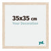 Catania MDF Bilderrahmen 35x35cm Eiche Messe | Yourdecoration.at