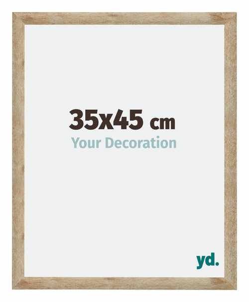 Catania MDF Bilderrahmen 35x45cm Gold Messe | Yourdecoration.at