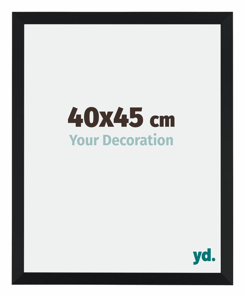 Catania MDF Bilderrahmen 40x45cm Schwarz Messe | Yourdecoration.at