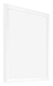 Catania MDF Bilderrahmen 45x45cm Weiss Vorne Schrag | Yourdecoration.at