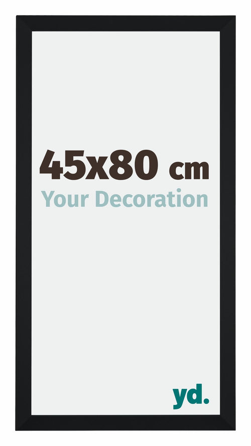 Catania MDF Bilderrahmen 45x80cm Schwarz Messe | Yourdecoration.at