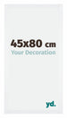 Catania MDF Bilderrahmen 45x80cm Weiss Messe | Yourdecoration.at