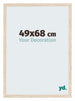 Catania MDF Bilderrahmen 49x68cm Eiche Vorne Messe | Yourdecoration.at