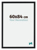Catania MDF Bilderrahmen 60x84cm Schwarz Messe | Yourdecoration.at