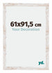 Catania MDF Bilderrahmen 61x91 5cm White Wash Messe | Yourdecoration.at