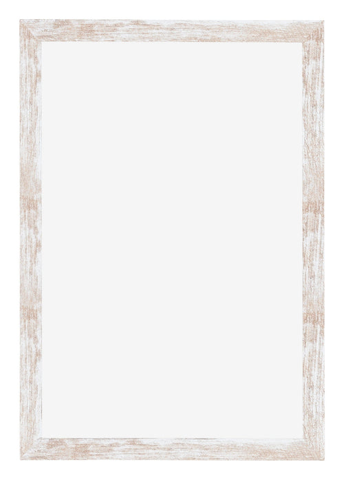 Catania MDF Bilderrahmen 61x91 5cm White Wash Vorne | Yourdecoration.at