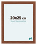 Como MDF Bilderrahmen 20x25cm Nussbaum Vorne Messe | Yourdecoration.at