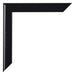 Como MDF Bilderrahmen 20x28cm Schwarz Hochglanz Ecke | Yourdecoration.at