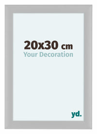 Como MDF Bilderrahmen 20x30cm Weiss Matt Vorne Messe | Yourdecoration.at