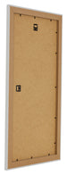 Como MDF Bilderrahmen 20x40cm Weiss Gemasert Ruckseite Schrag | Yourdecoration.at