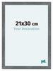 Como MDF Bilderrahmen 21x30cm Eisen Gewischt Vorne Messe | Yourdecoration.at