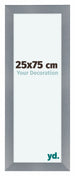 Como MDF Bilderrahmen 25x75cm Aluminium Gebeurstet Vorne Vorne | Yourdecoration.at