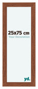 Como MDF Bilderrahmen 25x75cm Nussbaum Vorne Vorne | Yourdecoration.at