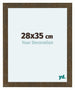 Como MDF Bilderrahmen 28x35cm Gold Antik Vorne Messe | Yourdecoration.at